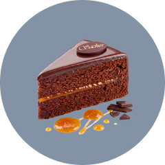 winter sacher cake